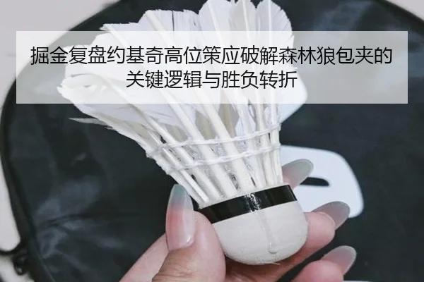 掘金复盘约基奇高位策应破解森林狼包夹的关键逻辑与胜负转折（kaiyun）